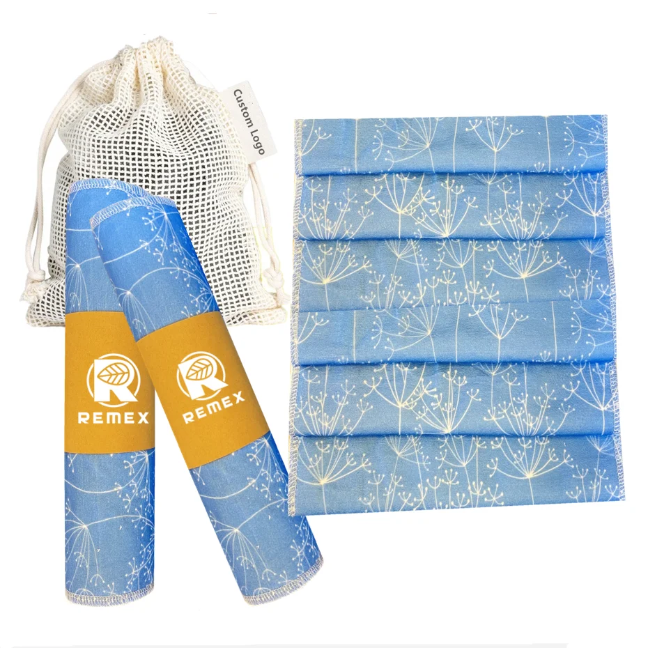 Многоразовые бумажные полотенца Zero Waste, моющиеся рулоны туалетной бумаги, альтернативные безбумажные салфетки, Радужное твердое хлопковое Фланелевое Полотенце