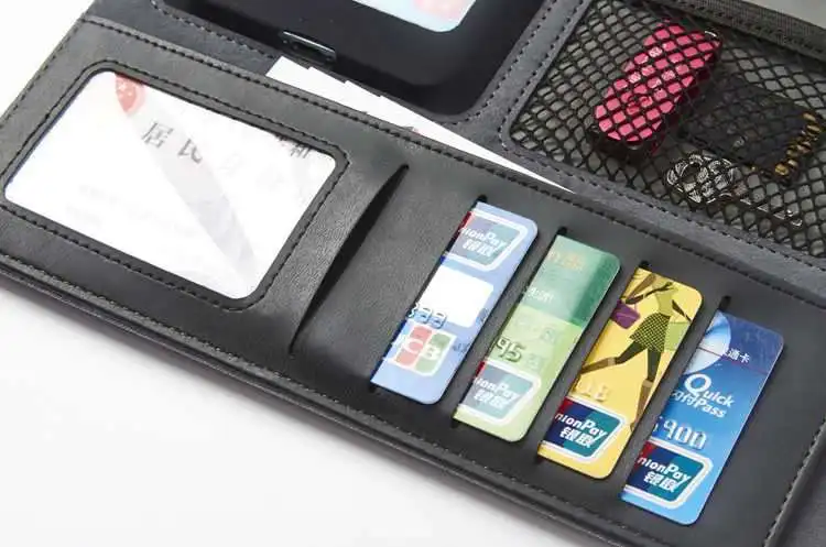 Multifunctional leather business special office folder Factory direct sales