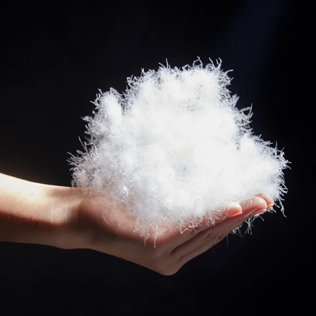 Pure Washed White Goose Duck Down Raw Materials Feather for Down Jacket