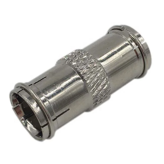 
male push on F quick connector 
