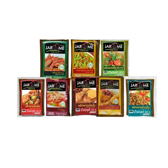 Jarome Currypaste Delicious Taste Chili Paste Use For Cook Thai Food Premium Original Recipe Best Seller From Thailand