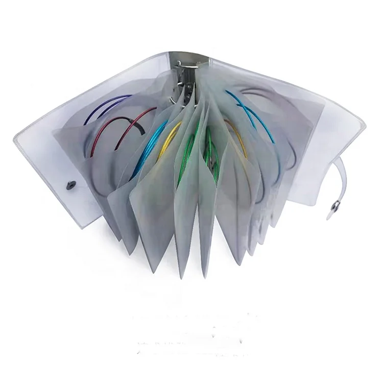 Hot sale wholesale factory price multicolor stain steel smooth  all sizes knitting needle with circle  for DIY sweater