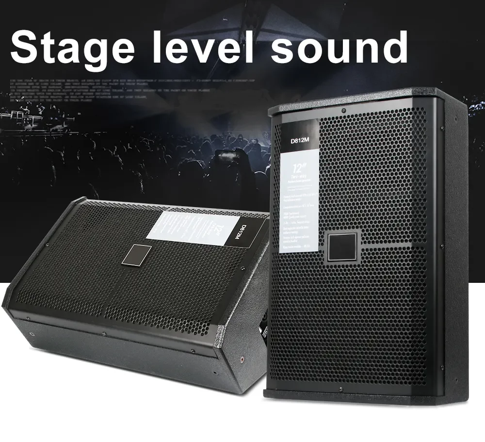D812 Single12 inch 350W high power output Sudio System Sound Equipment Speaker For Outdoor Concert