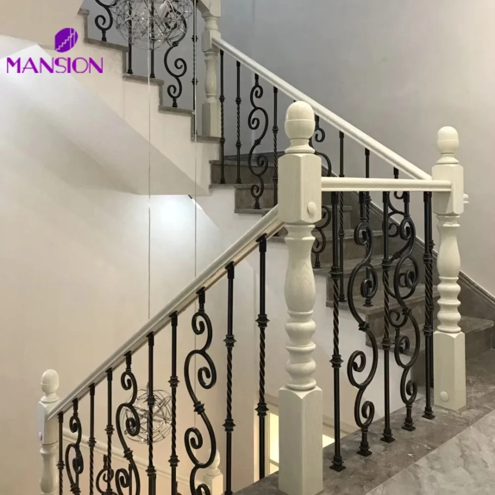Декоративная балюстрада, железная лестничная балюстрада