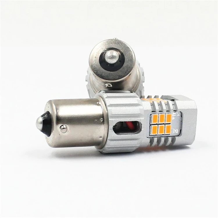 Can-bus 24SMD 3020 автомобильная светодиодная лампа T20 7443 1157 BAY15D 3157 1156 S25 3156 LED DRL указатель поворота боковых