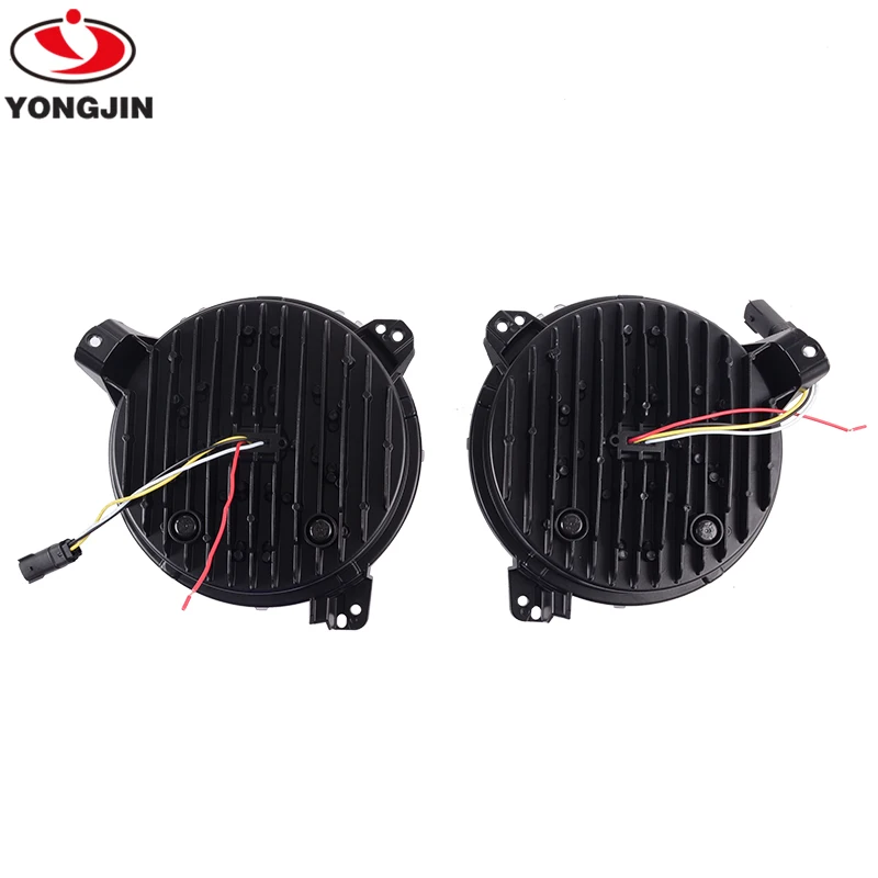 Upgrade Auto Lighting System Front Round Led headlight front lamp  for Jeep wrangle JL 2018+ car lighting