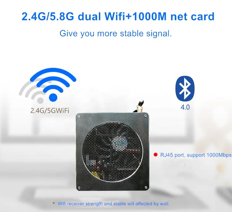 Factory Sale Stock 4.4Ghz Uhd Xeon E2176M 4K Gaming Barebone Mini Desktop Computer Pc