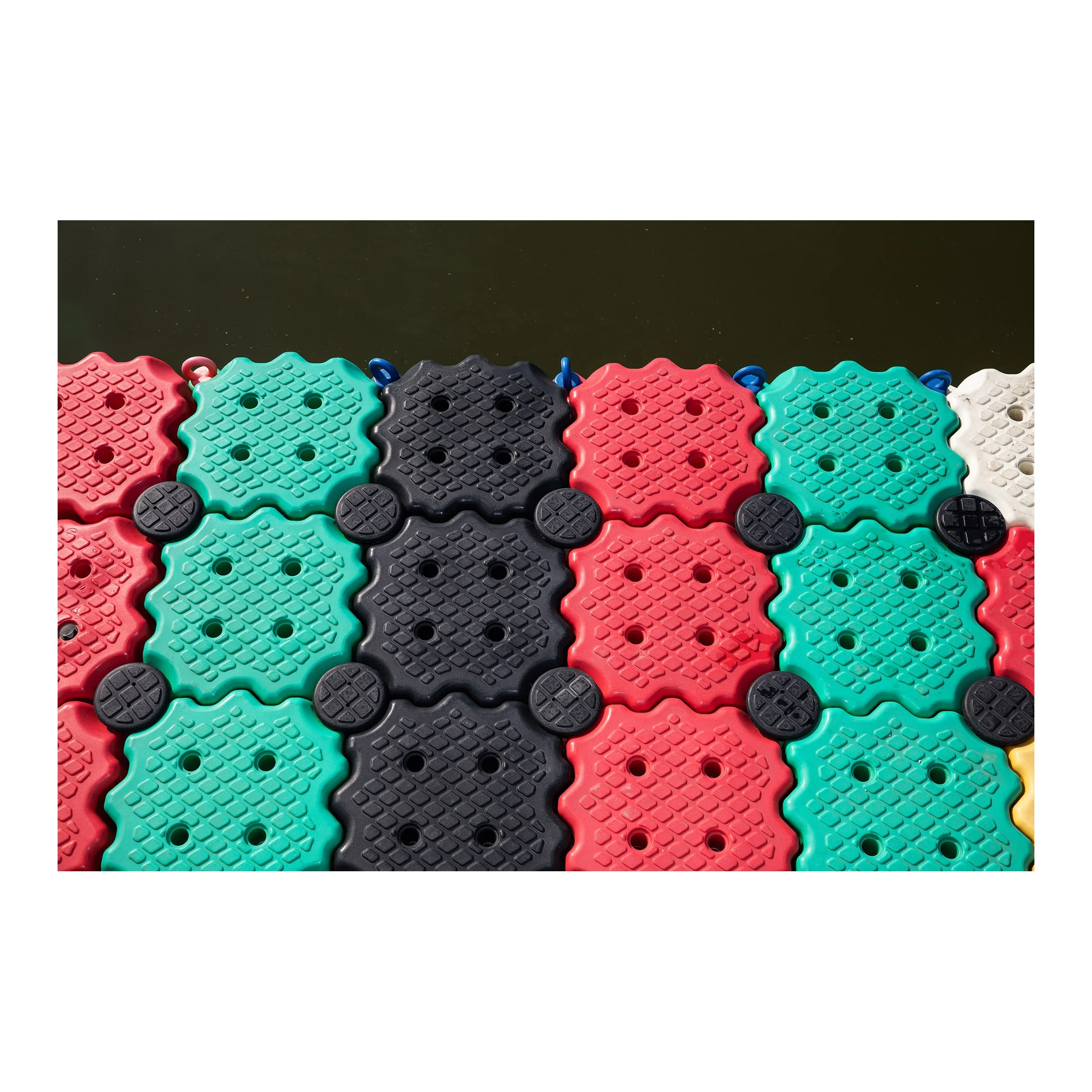 Roto-molded Floating Dock Modular Floating Pontoon Dock Blocks Modular Floating Pontoon customization color Floating Platforms