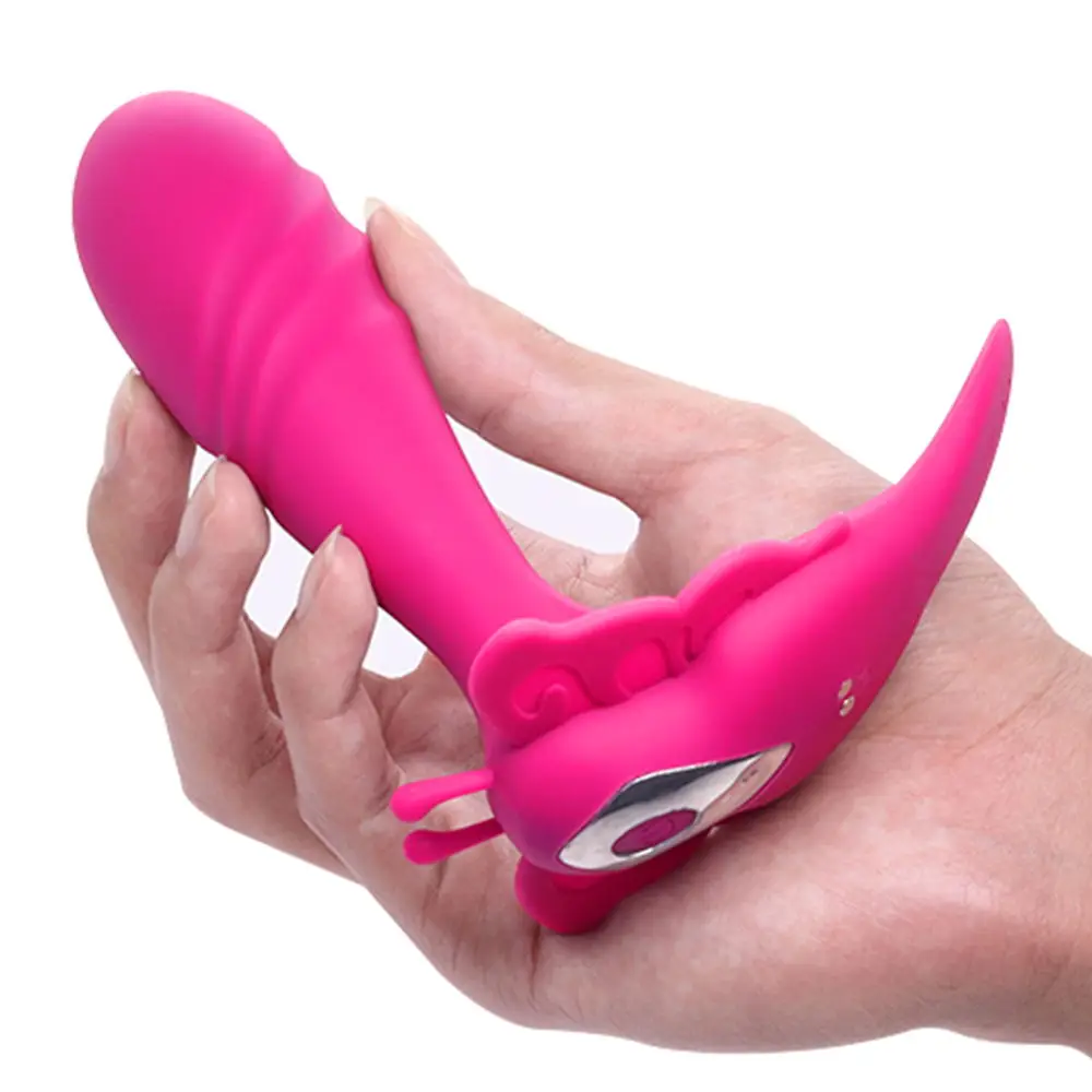 12 modes rechargeable wearable sex toys women butterfly clit massage panty dildo vibrator sex toys for women