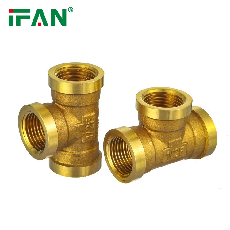 IFAN Factory Manufacture High Quality Brass Fttings Size 1/2 Inch Brass Fttings For Water
