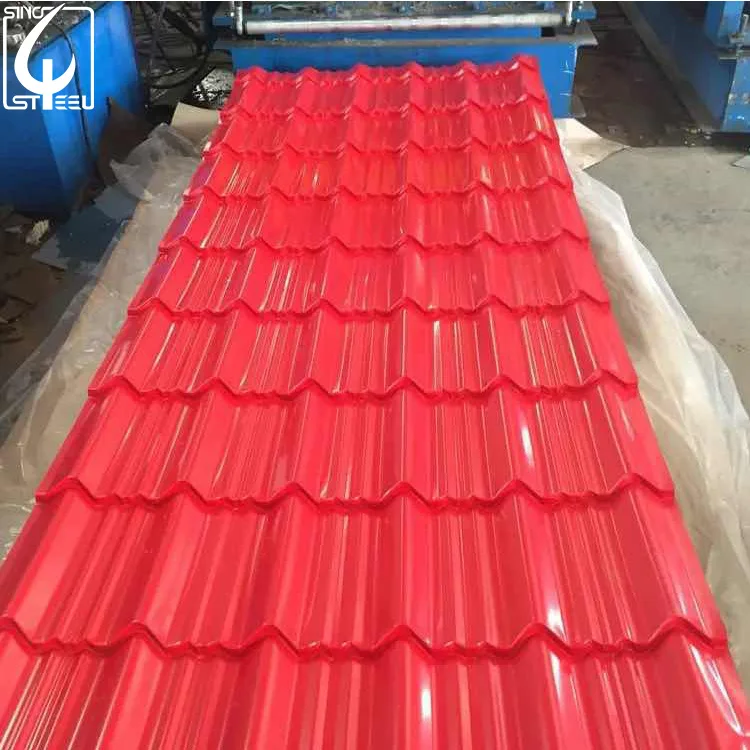 Prepainted GI / PPGI / PPGL color coated galvanized steel roof sheet colourbond fence panels