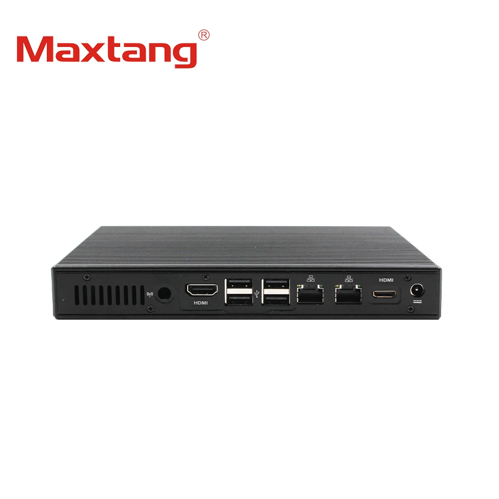 Maxtang Intel Broadwell Processors fanless embedded mini pc HDMI mini-HDMI SATA3.0 mSATA 2USB3.2  4USB2.0 mini computer gaming