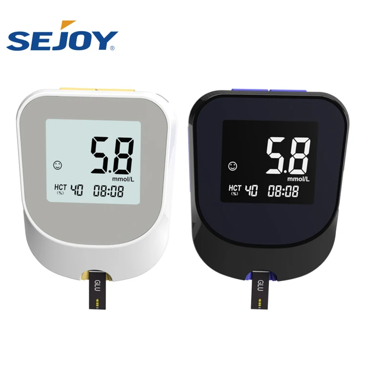 Portable Blood Analyzer Sampling Glucose Meter Test Manufacturers  with ISO13485 Certificated and High 360 Reading Memories