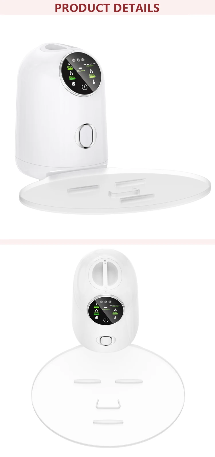 PSB automatic smart diy fruit and vegetable facial face mask maker making machine