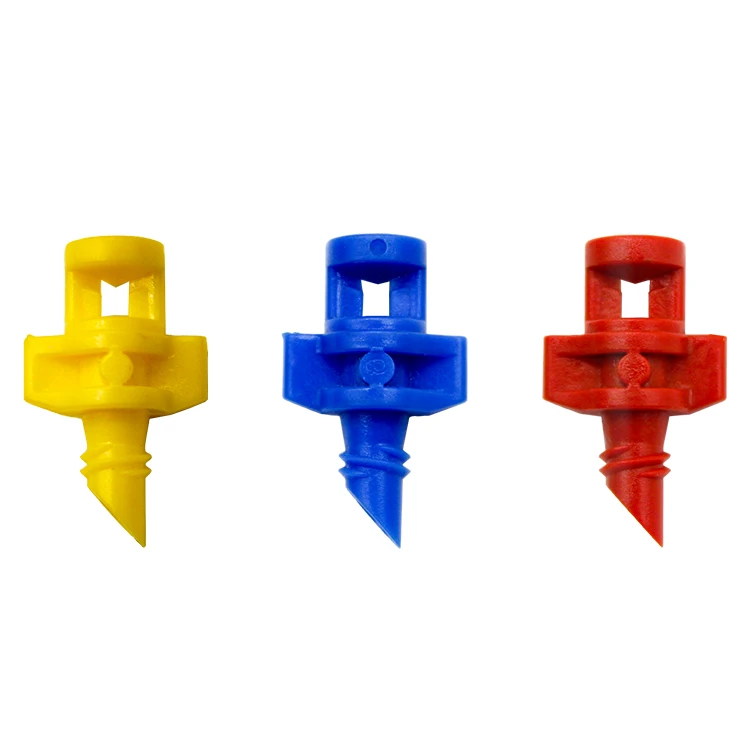 Garden Sprinkler Drip Irrigation Fogger Fittings Blue Color Sprayer Water Mister Plastic Microjet