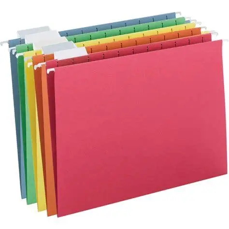 FC size high quality paper Hanging file folder office suspension files