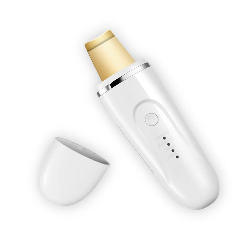 Ультразвуковой скребок CONTEC T668 для кожи лица, ионная ручная машина для пилинга кожи лица, очиститель для красоты, устройство для микроволновки