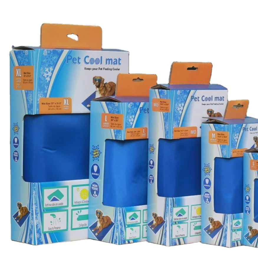 Kingtale Hot Sale Custom Pet Supplies Pressure Activated Pet Cooling Mat for Dogs