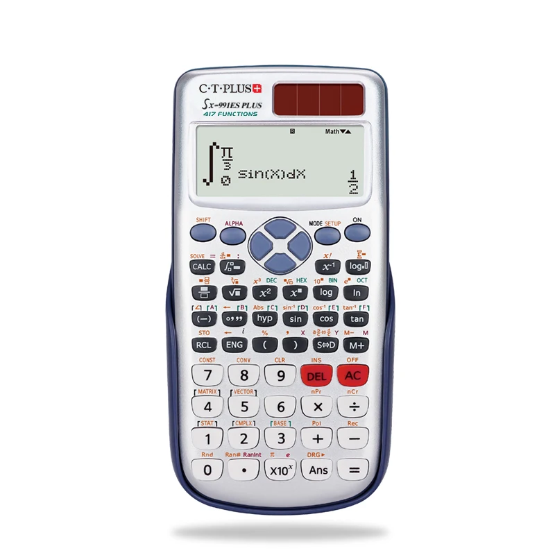 High School Math Scientific Calculator 417 Multi-Function FX-991ES PLUS LCD Digital Scientific Calculator Calculadora Cientifica