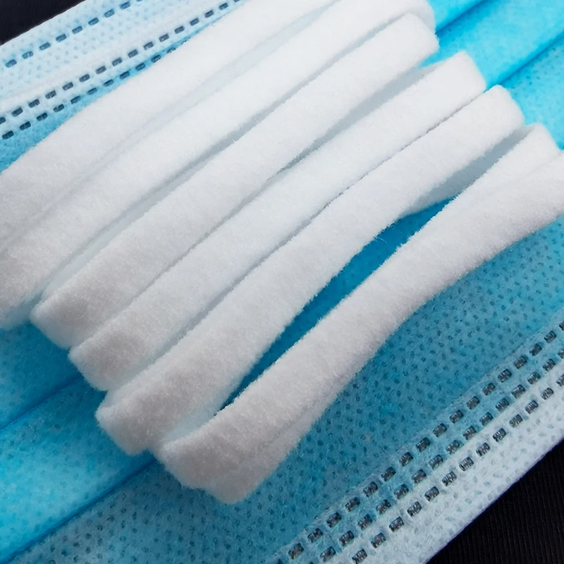 super soft Japanese mask elastic tape 6 mm width comfort to wear children mask earloop kid mask ear cord hihg elasticity