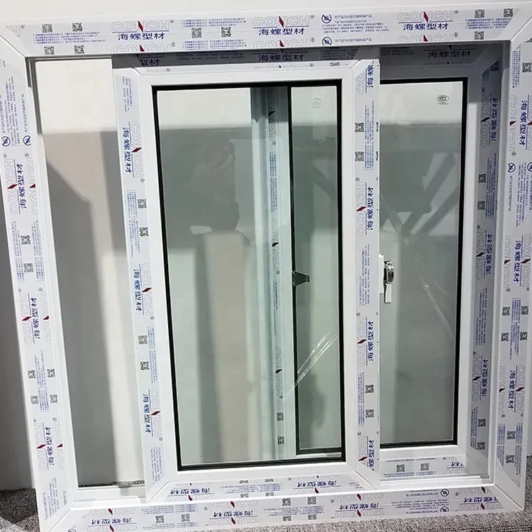 Wholesale PVC glass sliding window design UPVC double glazed sliding windows