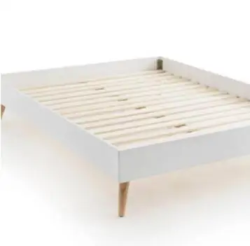 
Wholesale Solid Wooden Single Bed Frame - Strong Wood Slat Support 