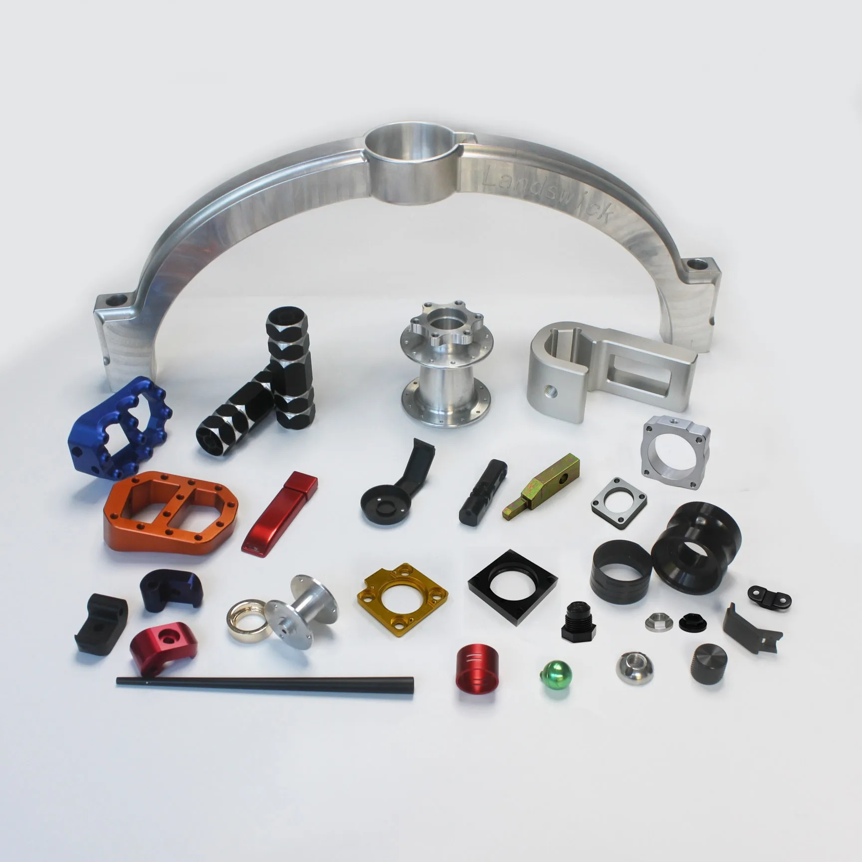 Custom precision Stainless steel aluminum titanium CNC machining milling turning parts fabrication service CNC machining parts