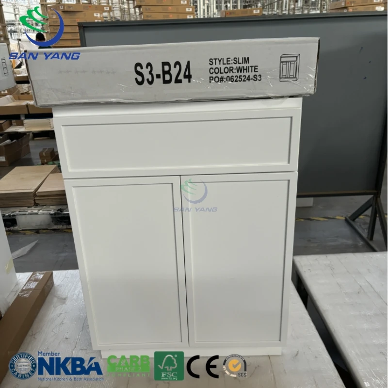 Wholesale furniture kitchen cabinets modern designs standard American style kitchen cabinet for commercial and home use