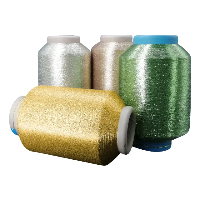 
metallic yarn yarn manufacturer from china PURE GOLD METALLIC YARN FOR EMBROIDERY 