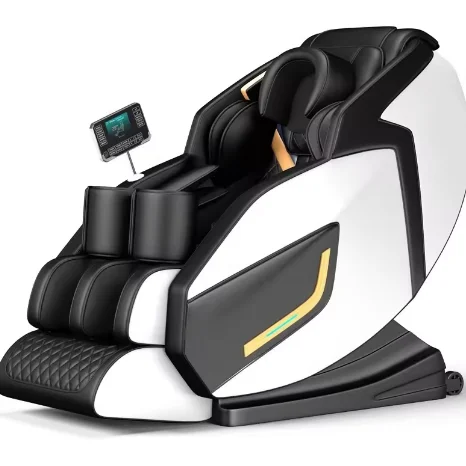 More Design Simple Style Furniture Body Care 4D Gravity Electric Zero Gravity Relaxing  Body Foot Spa Recliner Massage Chair