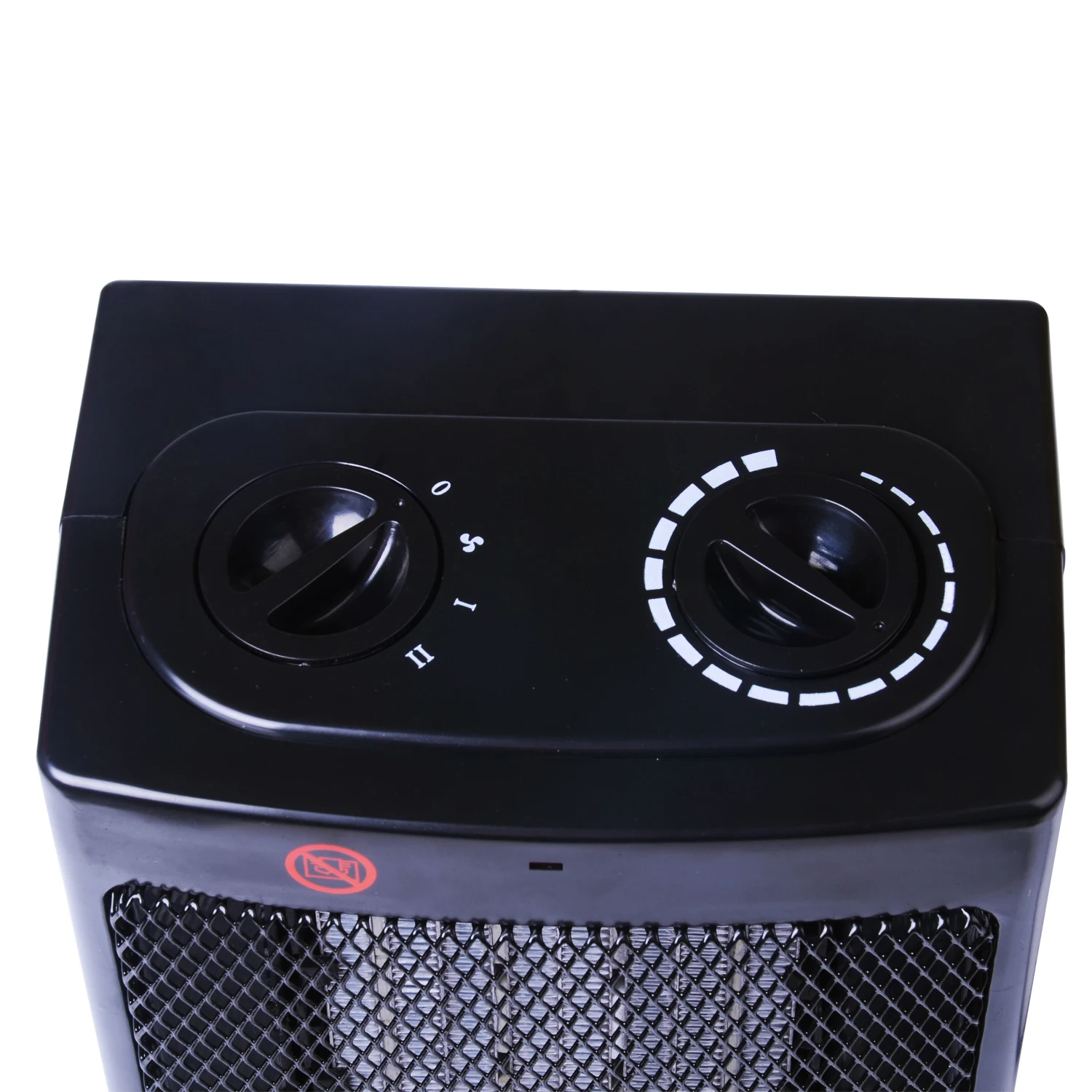 High Quality 750W 1500W Automatic Adjustable Thermostat Ceramic Heater With Display Lamp
