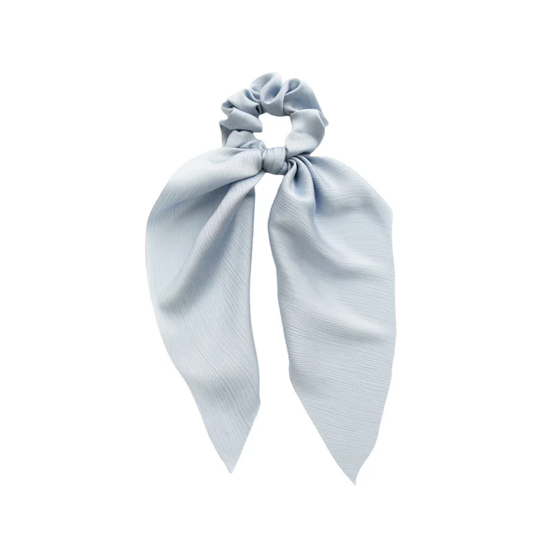 Hao Han Wholesale Customize 2023 Kids Hair Accessories Silk Bands High-Quality Scrunchies