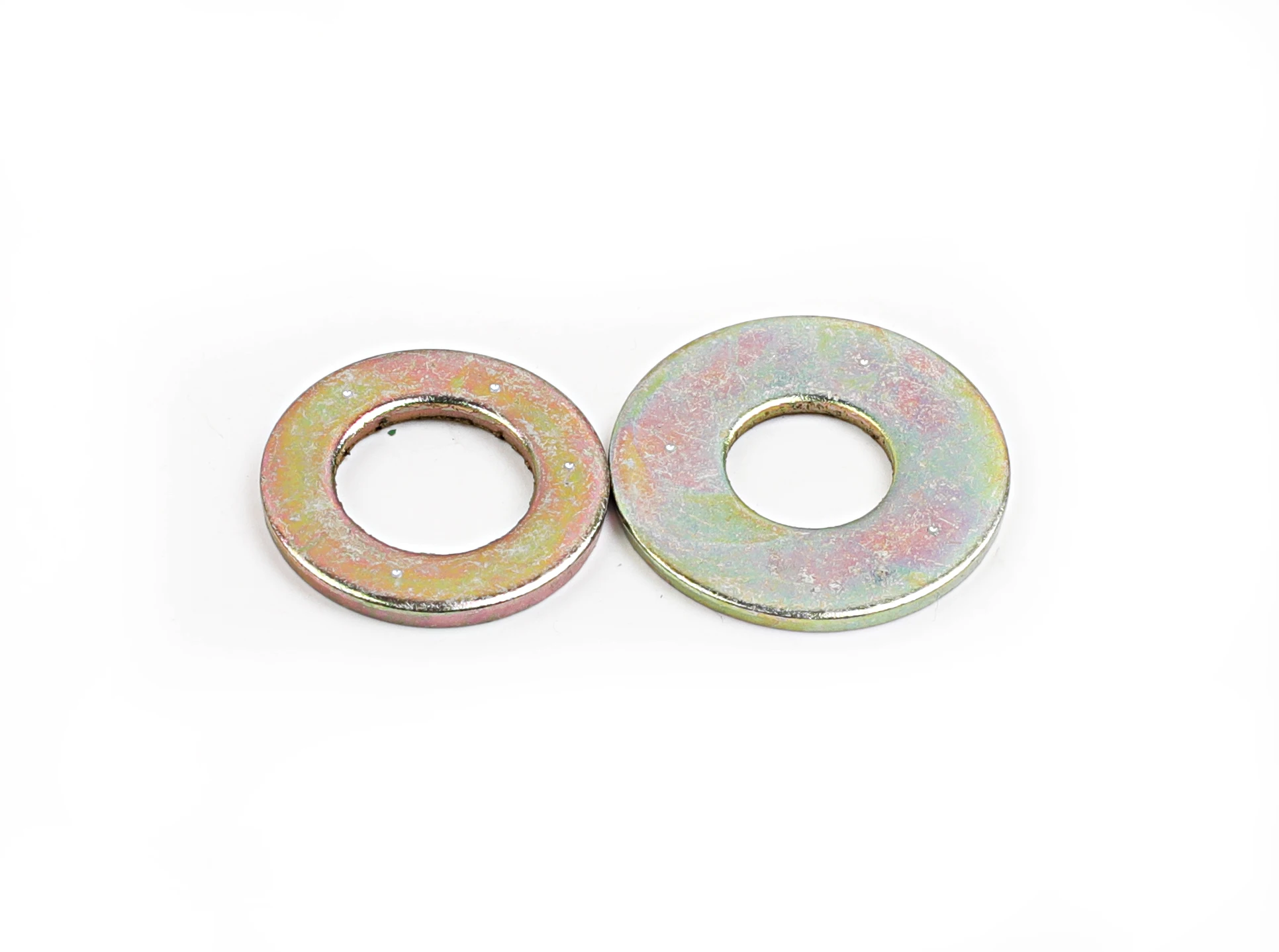 Custom screw fastener aluminium flat washer stainless steel round plain Spring washer hex washer head screw