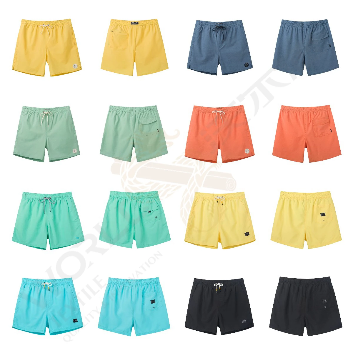 Factory Hot Sale short  Oem Quick dry  solid color Mens Trunks Swim Shorts With Best Quality