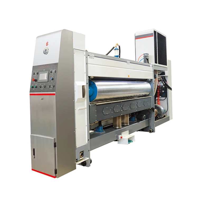 Флексографическая печатная машина для гофрокартона полностью автоматическая машина для резки картона