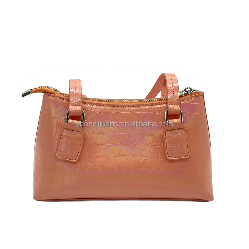 PU Leather Crocodile Purses And Alligator Handbags Female For Women