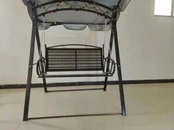 Hot sale outdoor swing rocking chair Double hanging chair leisure iron swing chair