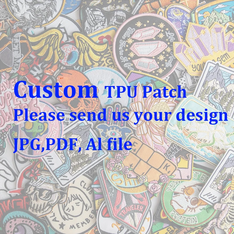 Factory Wholesale Custom Embossed 3D Logo Heat Transfer Iron-on Soft Sports TPU Patches for Football Sportswear