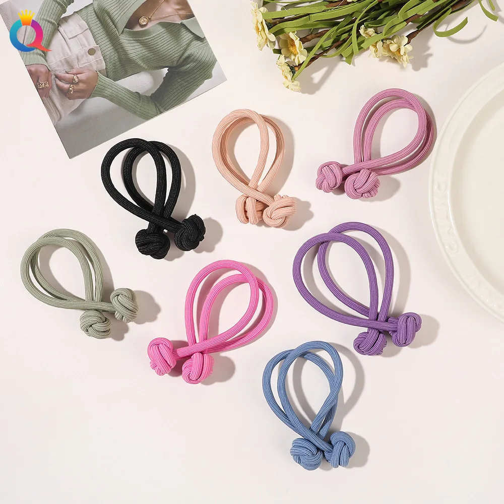QIYUE Sweet High-stretch Hair Ring High Ponytail  Hair Rubber Hair Accessories