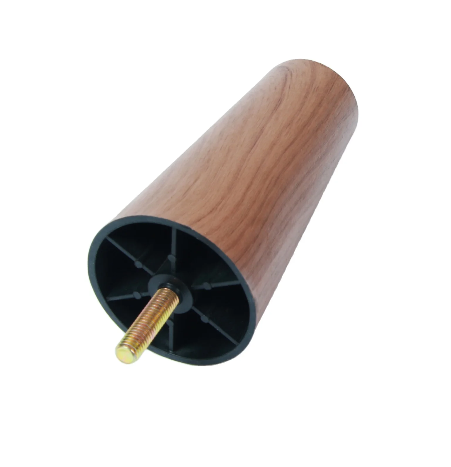 Custom Black Sofa Leg Plastic Furniture Legs Plastic Sofa Feet for Livingroom Cabinet Adjustable Height for Chair leg