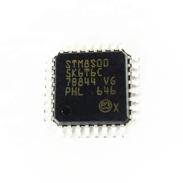 
electronic components ic chip STM8S Microcontroller IC 8-Bit 16MHz 32KB STM8S005K6T6C 