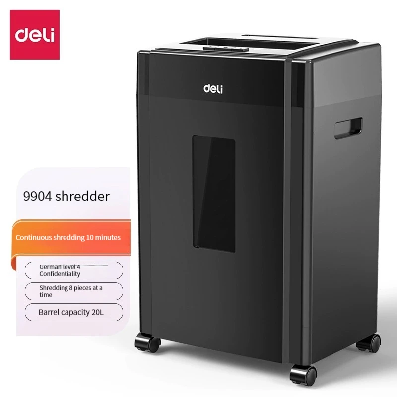 Deli 14461 shredder high power 20L large capacity