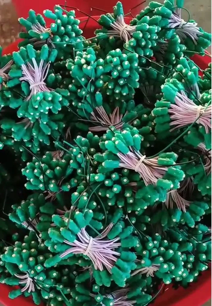 Waterproof Led pixel Module white red IP67 advertising signal light single color 9mm pixel led DC12V