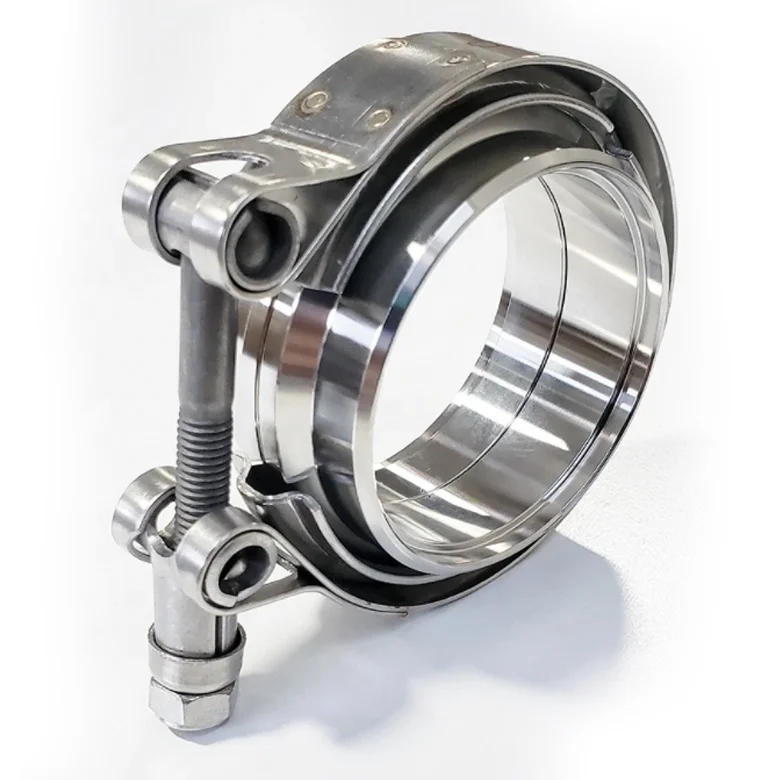 China hot sales of heavy duty stainless steel exhaust clamp V band hose clamp