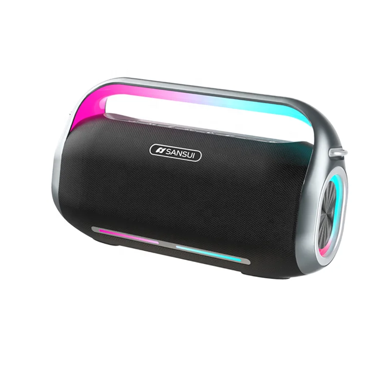 SANSUI bluetooth динамик D200 Профессиональное звуковое оборудование усилители динамик глубокий бас портативный беспроводной динамик