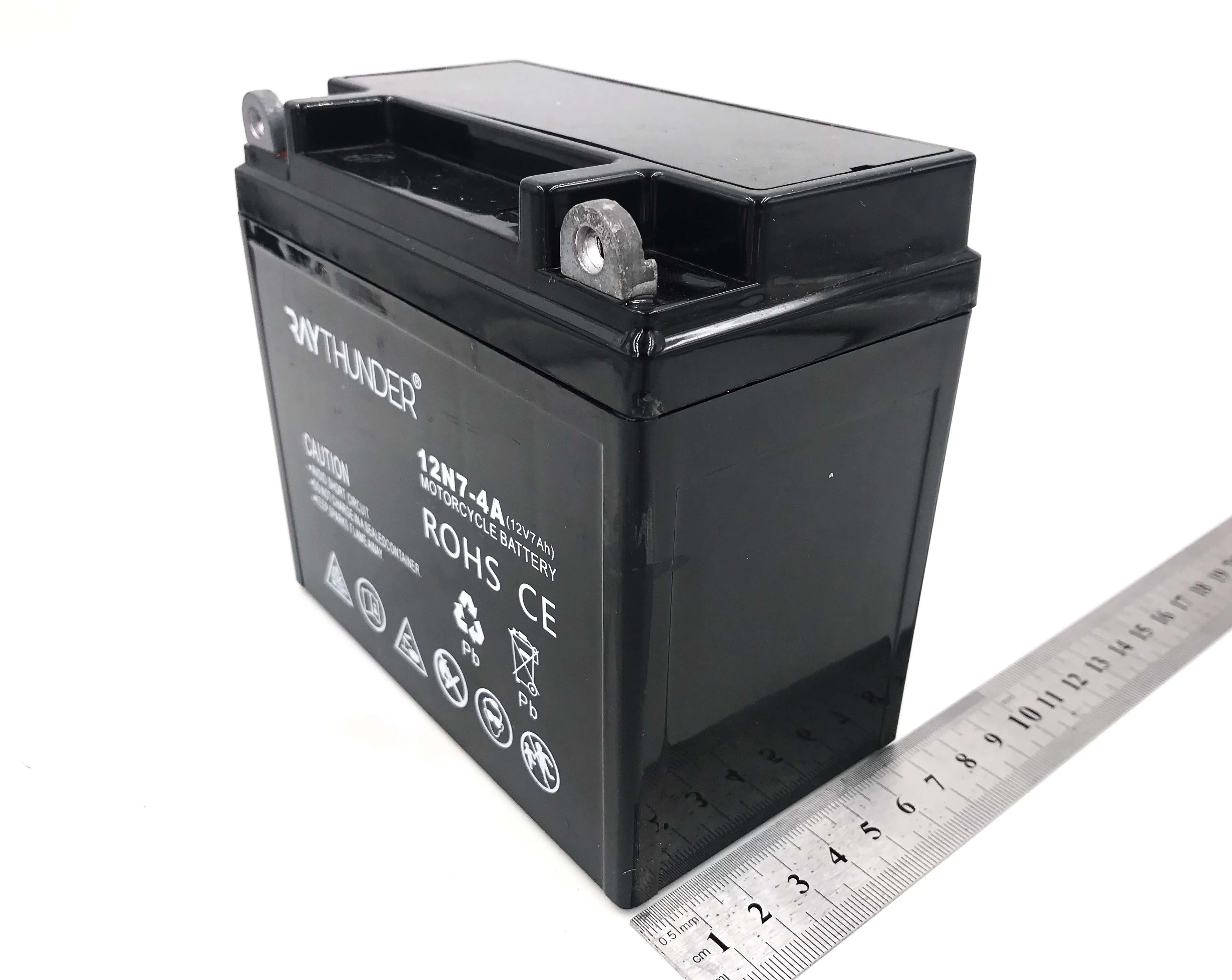 Vrla аккумуляторные батареи 12v 7ah ytx7-bs многократного цикла глубокого заряда-разряда для хранения пускового двигателя