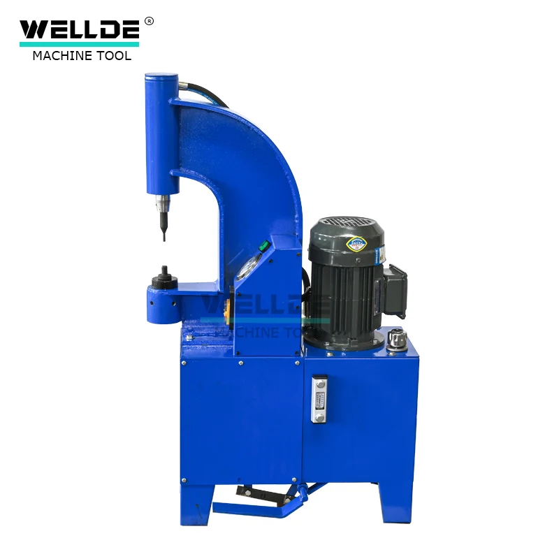 China WELLDE factory Heavy Duty Vehicle Brake Shoe Riveting Machine for truck bus