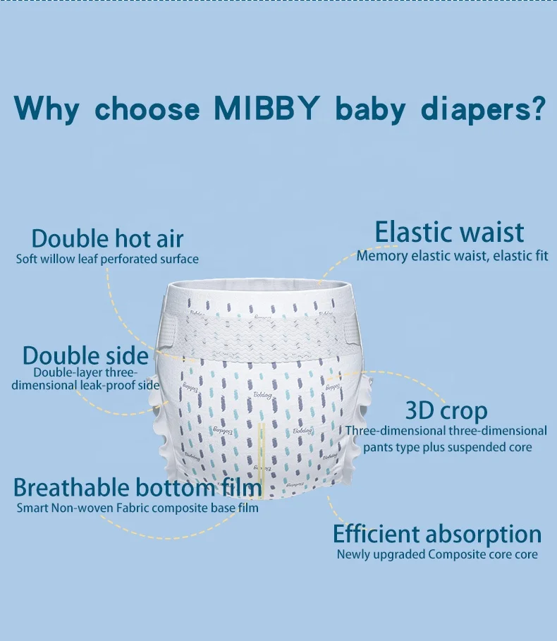 Economic Baby&Diapers Manufacturer, Pampering Baby Diaper in China