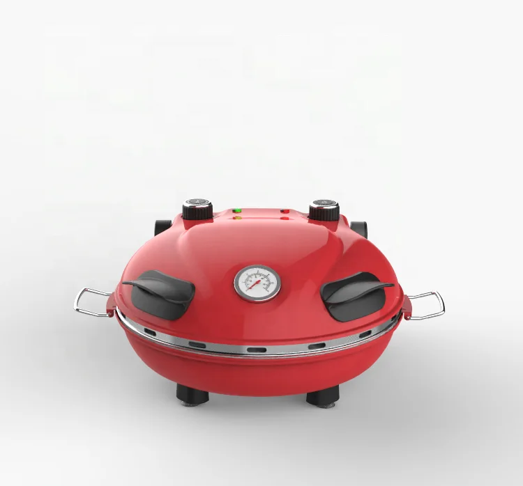 Pizza maker machine automatic with timer mini electric pizza oven pizza maker