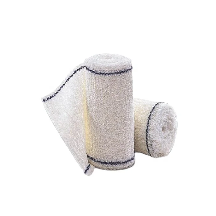 Factory Direct Sale Medical 100% Cotton Elastic Crepe Bandage For Wound Care Dressing